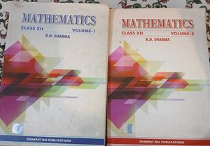 R.D. Sharma Mathematics Class12