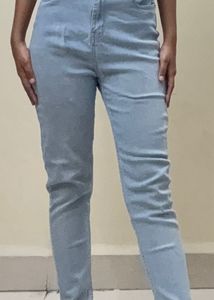 Zudio Blue Skinny Fit Jeans