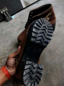 coffee brown boots for women