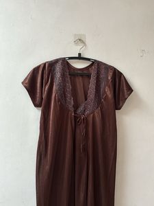 Elegant Brown Nightgown