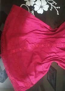 Cottagecore Red Top