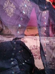 Katan Silk With Jari Work