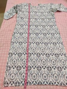 Floral Print Kurta