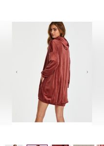 Hunkemoller Velvet Sheath Dress with H