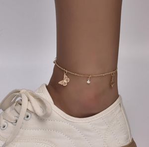 Butterfly Charm Anklet
