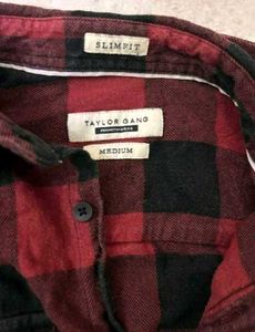 Red &amp; Black Plaid Shirt