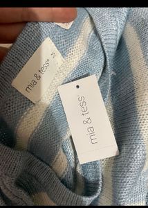 New with tag Striped 'Beach' Pullover Sweater