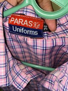 Checked Short Sleeve Shirt
