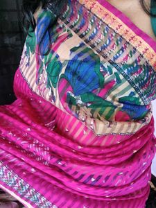 Beautiful Printed Saree💗