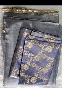 Organza saree