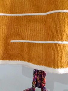 Mustard Striped Top