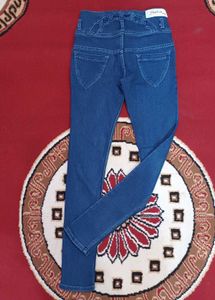 High Waisted Denim Jeans