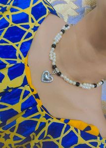 Black and White Necklace