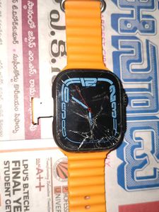 S8 Watch Ultra 4G Sim + Touch Cracked
