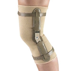 Knee Brace with Metal Hinges