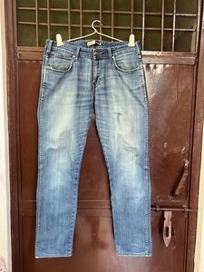 Wrangler Men Blue Rugged Jeans