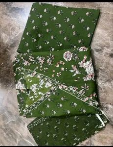 New/Unused Rayon Kurti With Pant , Dupatta Set