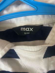 Striped Long Sleeve Top By Max