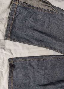 Denim Wide Leg Pants