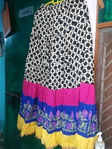 Beautiful Multicolor Long Skirt