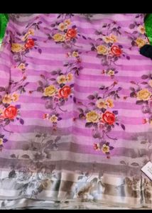 Beautiful Pink Saree For Girls🩷💕