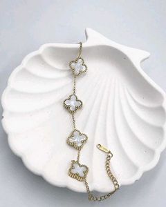 (White) Elegant Anti-tarnish Korean Bracelet 🎀.