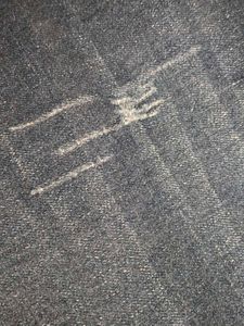 Distressed Blue Denim Jeans