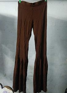 coffee brown gharara pant