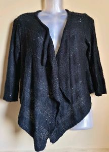 BOGO🎁Buy One Get 1 Free🎁Black Cardigan Size M/L