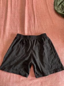 Black Butterfly Shorts