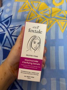 foxtale niacinamide clarifying serum