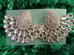 Diamond Stone Earrings