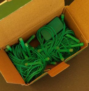 Bright Green Rice Light 10 Meters