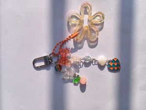 When Life Gives You Tangerine 🍊 keychain