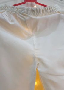 Off White Cotton Ethnic Pants✨️