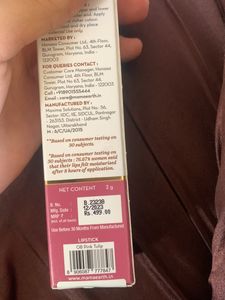 Mama earth New Lipstick