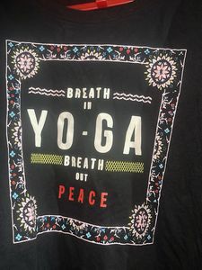 Yoga Graphic Long Sleeve Tee