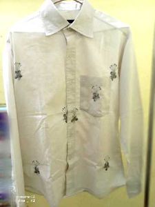 White Floral Print Shirt