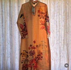 Floral Print Kurta Set