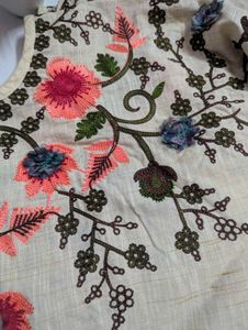 Beautifully Embroidered Cape/Ponchuu