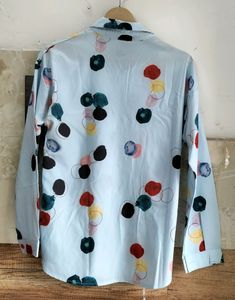Sky Blue Shirt For Women