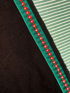 Black Cotton Palazzo ( Pant )