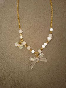 Bow Pendant Necklace