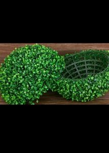 Artificial Eucalyptus Boxwood Topiary Grass Ball