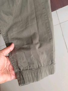 Casual Olive Pants