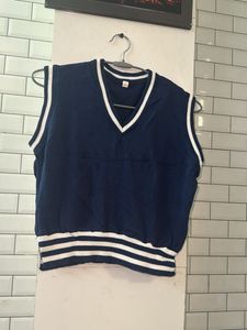 Crop Sleeveless Sweater