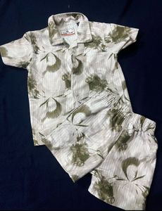 Baby Tshirt And Short Set