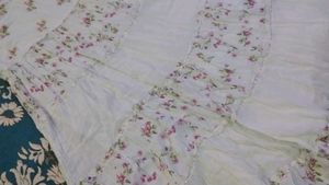 Floral Embroidered Tiered Dress