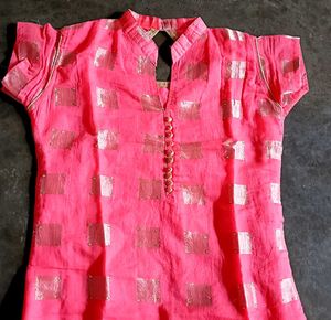 Chic Pink Ethnic Kurti