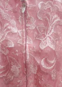 Pink Lace Work Top